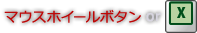 マウスホイールボタン or X